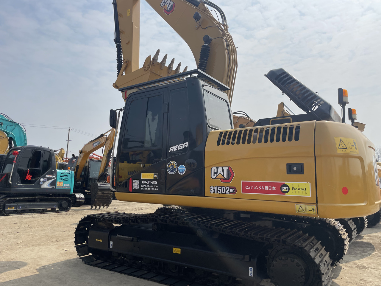 CATERPILLAR 315D2GC - Paletli ekskavatör: fotoğraf 1 CATERPILLAR 315D2GC - Paletli ekskavatör: fotoğraf 1