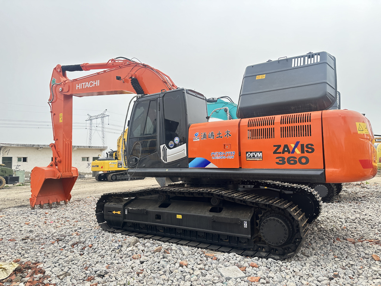HITACHI ZX360 - Paletli ekskavatör: fotoğraf 1 HITACHI ZX360 - Paletli ekskavatör: fotoğraf 1