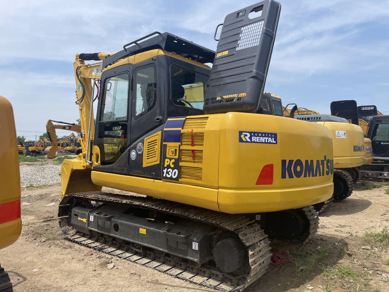 KOMATSU PC 130-7 - Mini ekskavatör: fotoğraf 1 KOMATSU PC 130-7 - Mini ekskavatör: fotoğraf 1