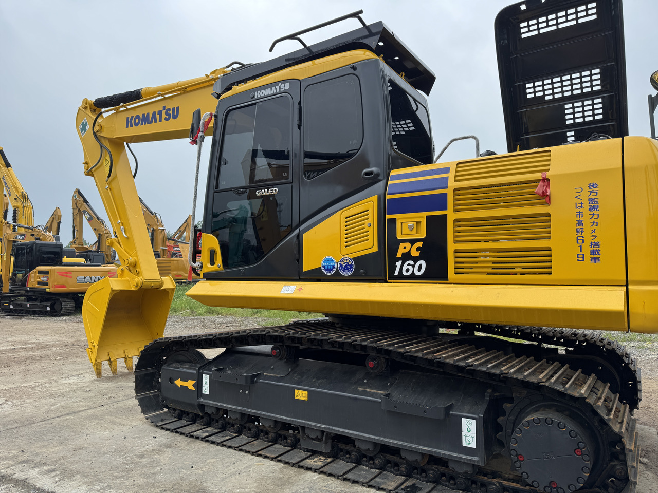 KOMATSU PC160 - Paletli ekskavatör: fotoğraf 1 KOMATSU PC160 - Paletli ekskavatör: fotoğraf 1
