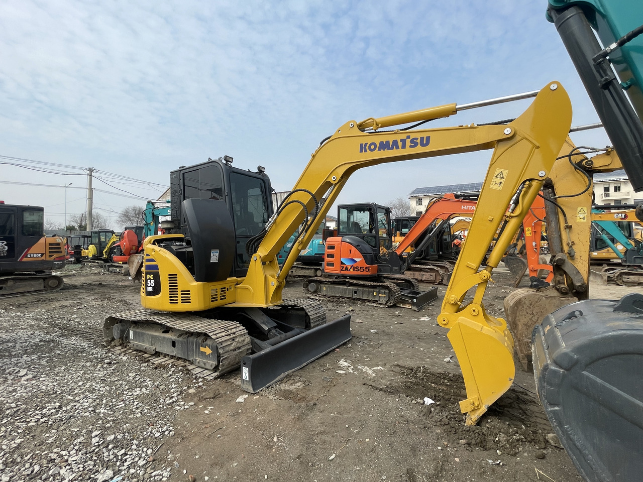Mini ekskavatör KOMATSU PC55MR: fotoğraf 10