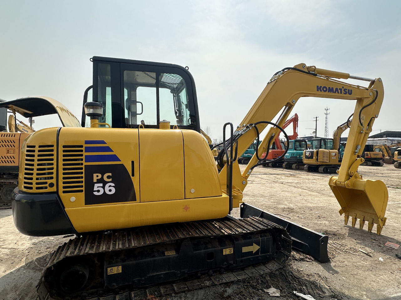 KOMATSU PC56-3 - Mini ekskavatör: fotoğraf 2 KOMATSU PC56-3 - Mini ekskavatör: fotoğraf 2