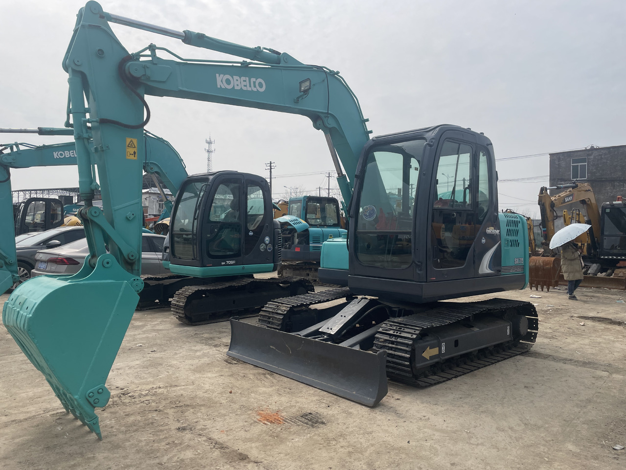 Kobelco SK 75 - Paletli ekskavatör: fotoğraf 4 Kobelco SK 75 - Paletli ekskavatör: fotoğraf 4