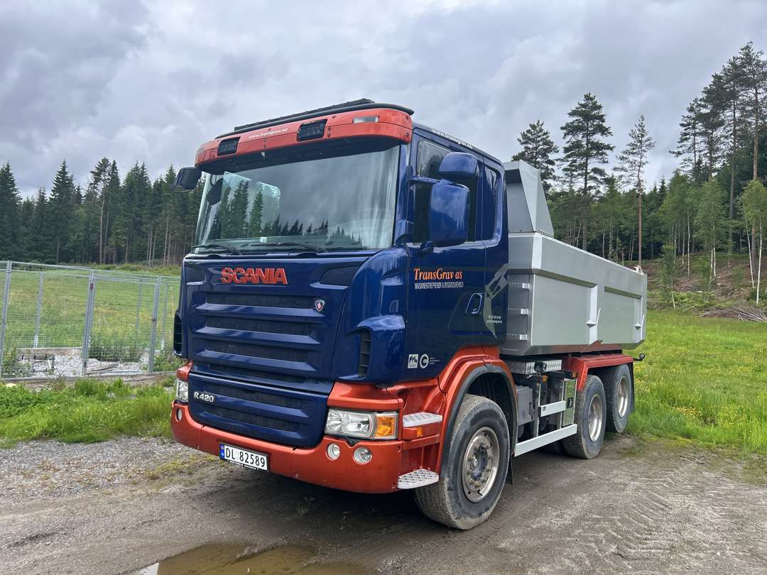 2008 Lastebil/dumper SCANIA R 420 CB6X2HNA EU-godkjent - Damperli kamyon: fotoğraf 1 2008 Lastebil/dumper SCANIA R 420 CB6X2HNA EU-godkjent - Damperli kamyon: fotoğraf 1