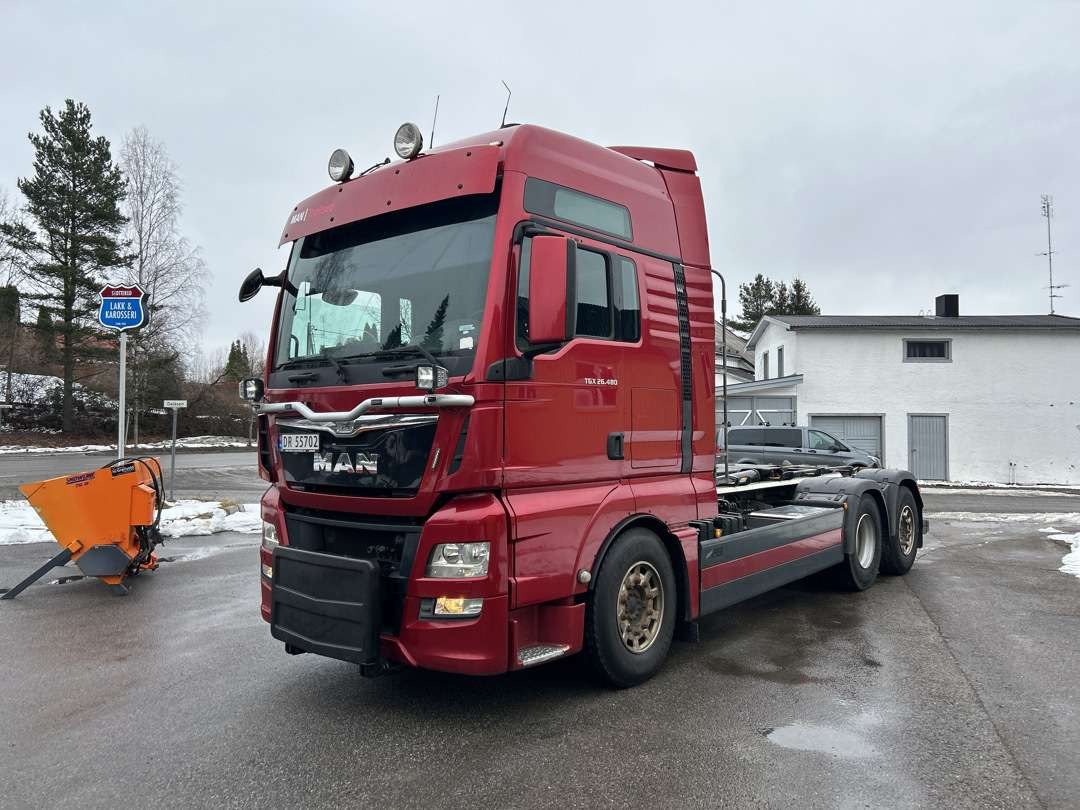 2014 MAN TGX 26.480 Krokbil EU-godkjent Euroklasse 6T - Kancalı yükleyici kamyon: fotoğraf 1 2014 MAN TGX 26.480 Krokbil EU-godkjent Euroklasse 6T - Kancalı yükleyici kamyon: fotoğraf 1