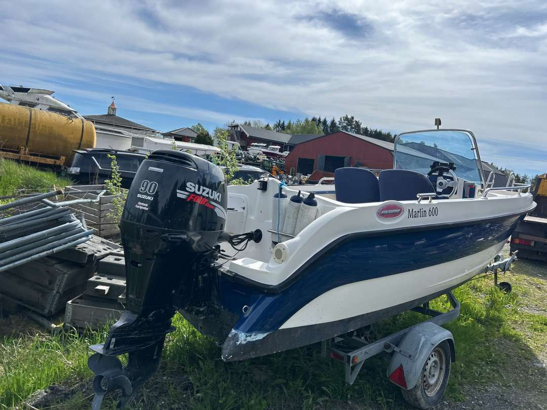 19 fots Båt Viksund Marlin 600 + båtmotor Suzuki 90 Hk - Diğer araçlar: fotoğraf 3 19 fots Båt Viksund Marlin 600 + båtmotor Suzuki 90 Hk - Diğer araçlar: fotoğraf 3