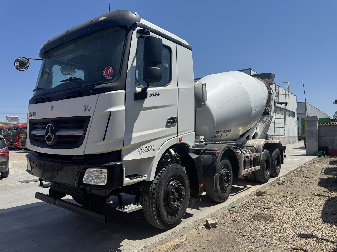 BEIFANG MERCEDES-BENZ - Transmikser: fotoğraf 4 BEIFANG MERCEDES-BENZ - Transmikser: fotoğraf 4