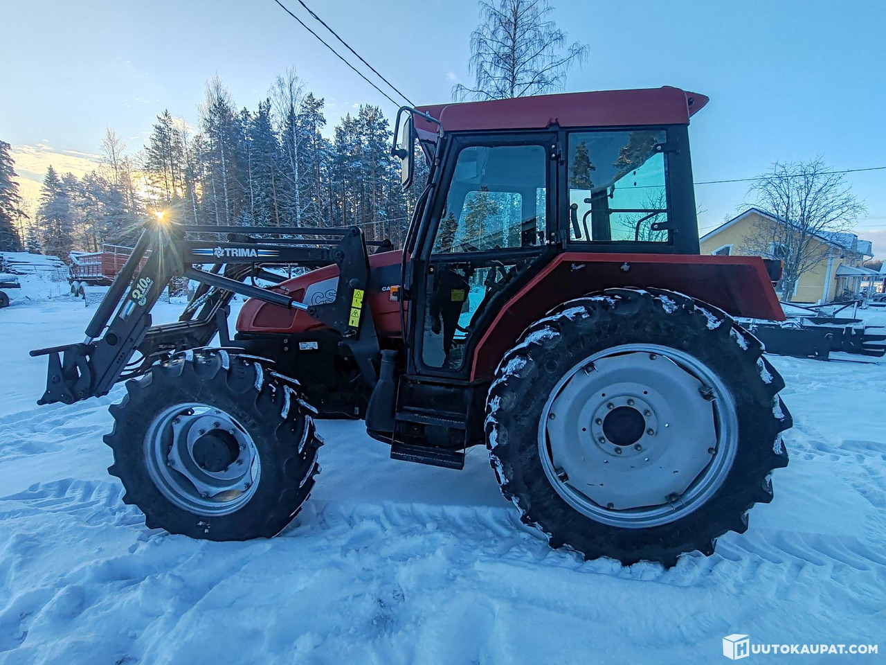 Case IH CS75 traktori etukuormaajalla, 3912H, 2003, Alajärvi - Traktör: fotoğraf 1 Case IH CS75 traktori etukuormaajalla, 3912H, 2003, Alajärvi - Traktör: fotoğraf 1