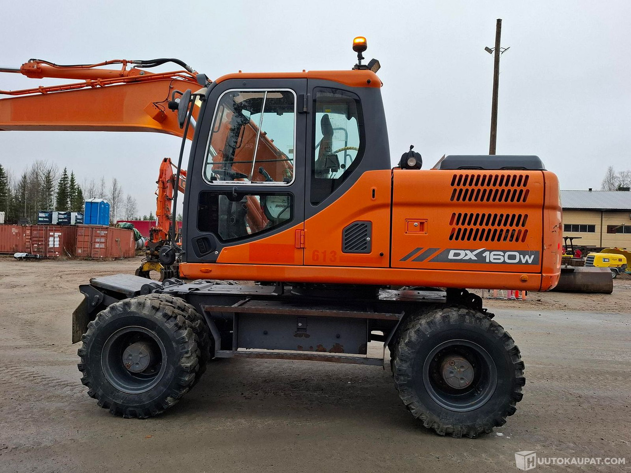 Doosan DX160W-3, 2013, Sonkajärvi - Tekerlekli ekskavatör: fotoğraf 3 Doosan DX160W-3, 2013, Sonkajärvi - Tekerlekli ekskavatör: fotoğraf 3