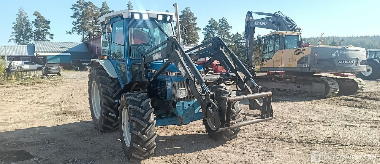 Ford 6610 MK II Turbo + Trima 1420, 1988, Diesel, 6 700 h, Leppävirta - Traktör: fotoğraf 5 Ford 6610 MK II Turbo + Trima 1420, 1988, Diesel, 6 700 h, Leppävirta - Traktör: fotoğraf 5