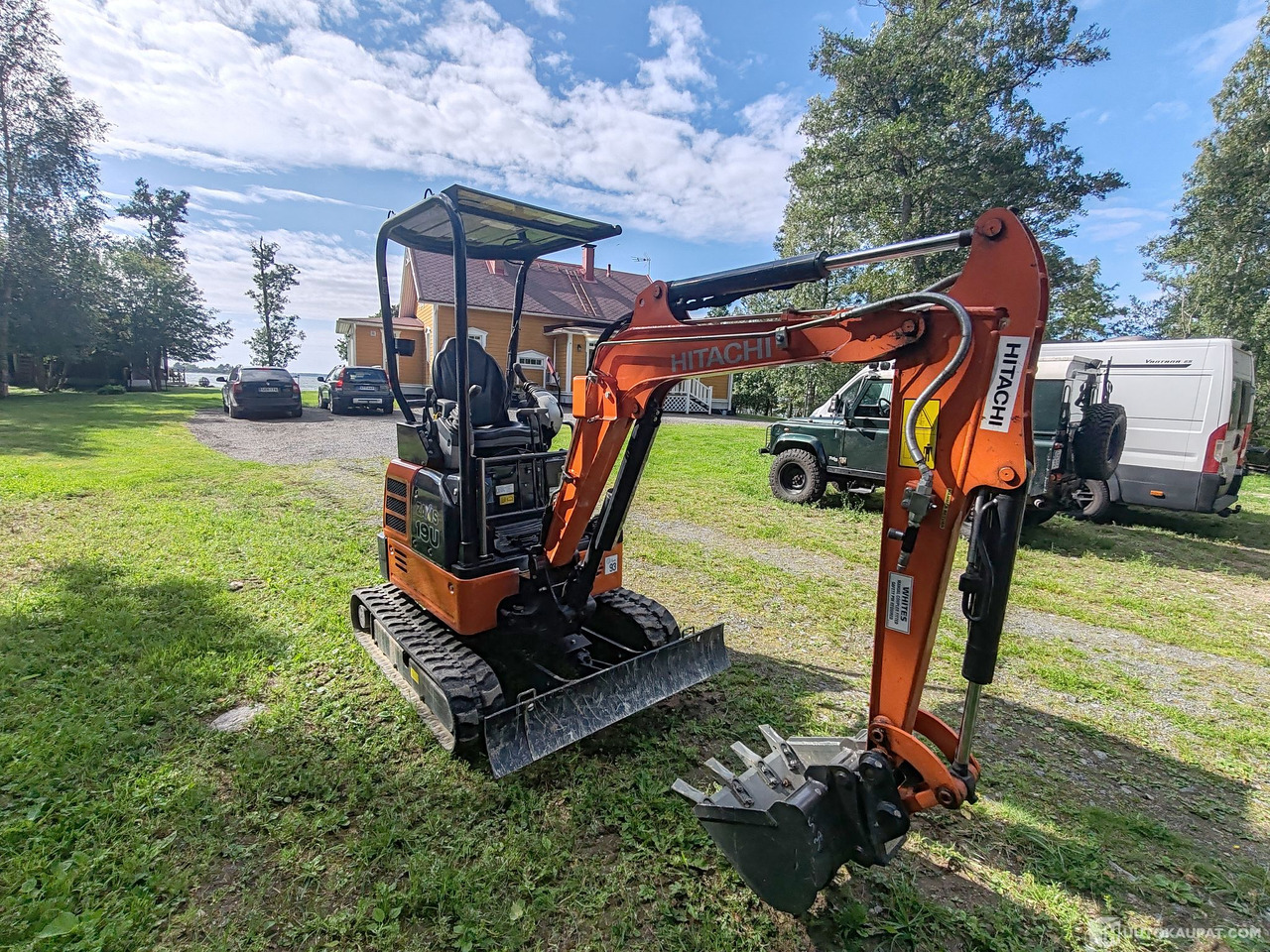 Hitachi ZX19U, reilu 90H ajettu, 2016., Eurajoki - Mini ekskavatör: fotoğraf 2 Hitachi ZX19U, reilu 90H ajettu, 2016., Eurajoki - Mini ekskavatör: fotoğraf 2