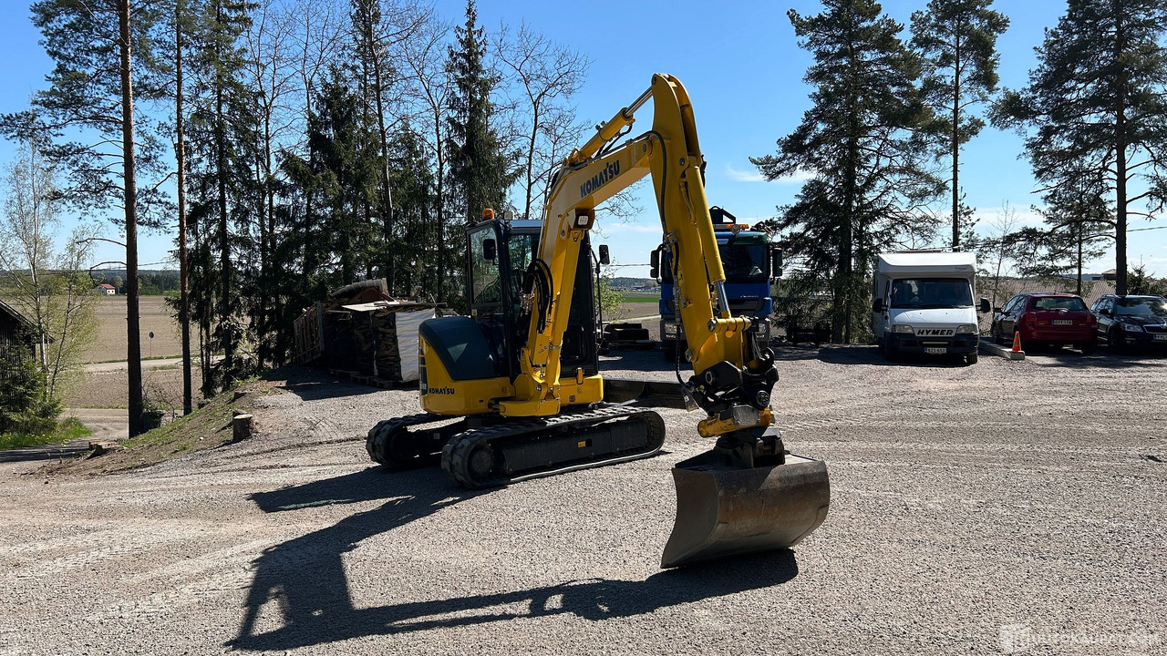Kumitelakaivinkone Komatsu PC55MR, vm. 2021, sekä EC206 rototiltti, Lieto - İş makinaları: fotoğraf 4 Kumitelakaivinkone Komatsu PC55MR, vm. 2021, sekä EC206 rototiltti, Lieto - İş makinaları: fotoğraf 4