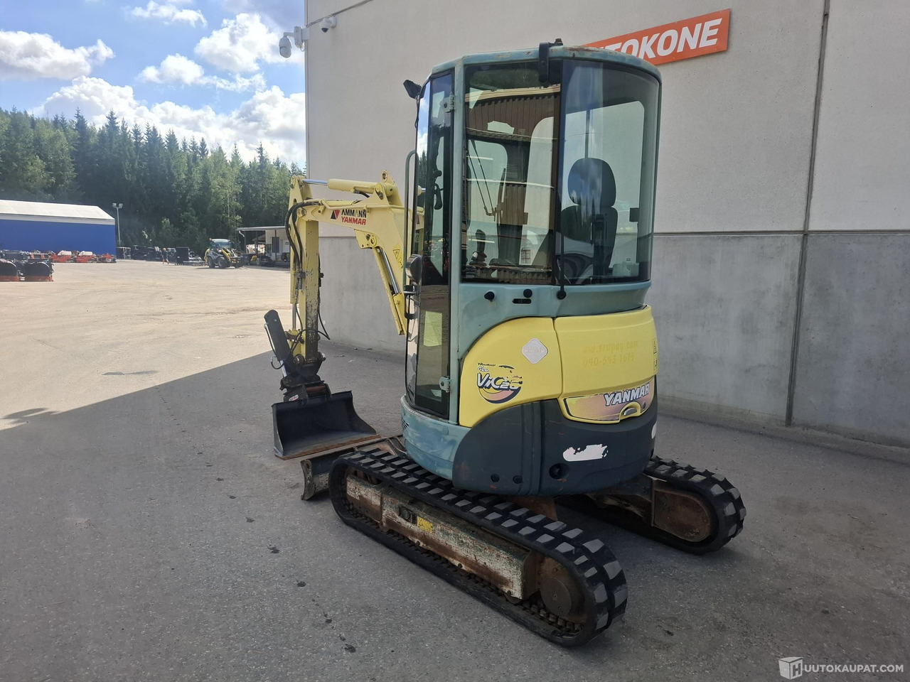 Yanmar Vio20-3, 2005, Minikaivuri, Sis alv 25,5%, Nurmijärvi - İş makinaları: fotoğraf 2 Yanmar Vio20-3, 2005, Minikaivuri, Sis alv 25,5%, Nurmijärvi - İş makinaları: fotoğraf 2