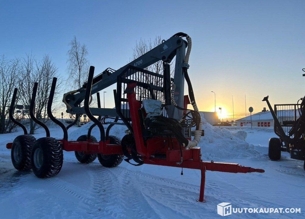 Weimer WE 6700 WE 10 forestry trailer package, 2016, Ylivieska - Orman römorku: fotoğraf 4 Weimer WE 6700 WE 10 forestry trailer package, 2016, Ylivieska - Orman römorku: fotoğraf 4