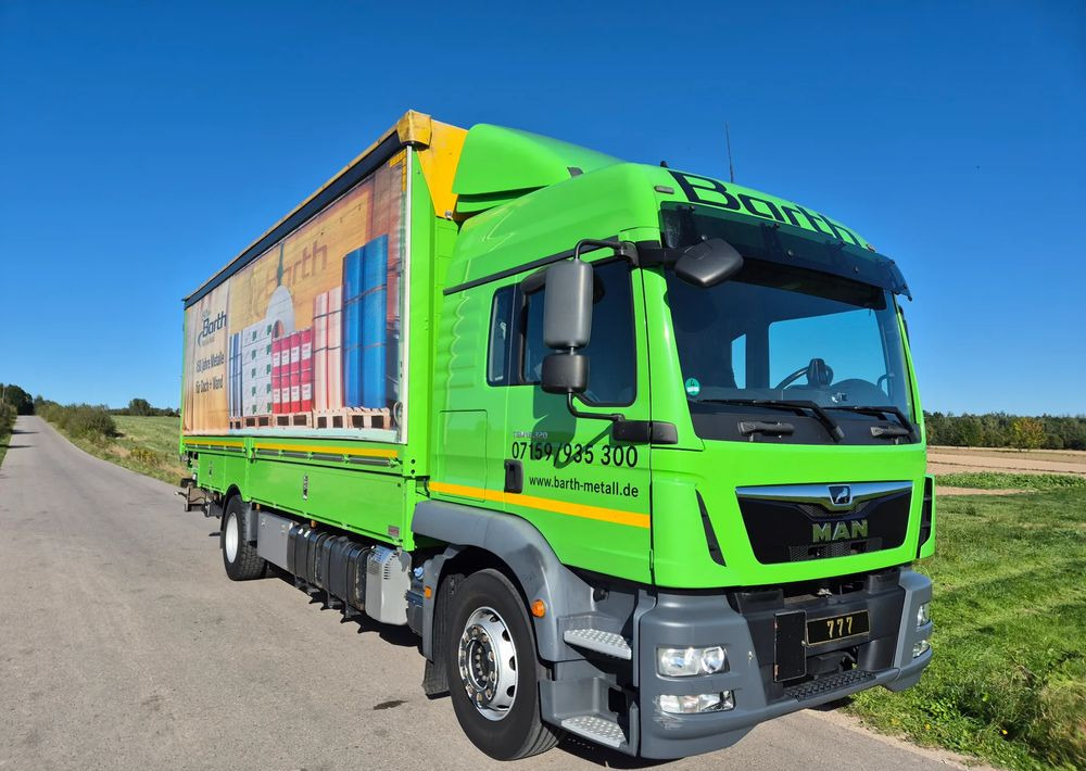 MAN Tgm 18.320 FULL SERWIS UNIKAT TOP ORYGINALNY PRZEBIEG z Niemiec AUTOMAT WINDA ACC Pirelli klima postojowa 18.250 18.290 15.250 15.290 15.320 - Tenteli kamyon: fotoğraf 1 MAN Tgm 18.320 FULL SERWIS UNIKAT TOP ORYGINALNY PRZEBIEG z Niemiec AUTOMAT WINDA ACC Pirelli klima postojowa 18.250 18.290 15.250 15.290 15.320 - Tenteli kamyon: fotoğraf 1