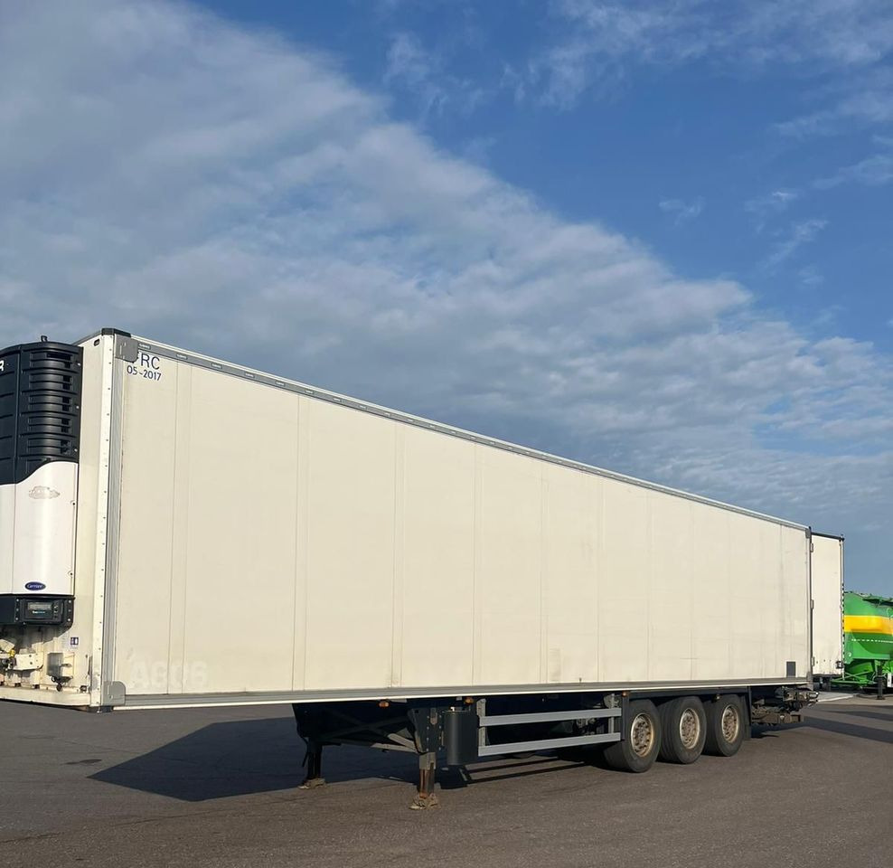 Schmitz Cargobull CARRIER MAXIMA 1300 / WINDA / DOPPEL STOCK / ŚCIANA GRODZIOWA / BELKI / PODNOSZONA OŚ / z Niemiec / TOP STAN 2011/ CARRIER CHŁODNIA CHLODNIA LODÓWKA PODWÓJNY ZAŁADUNEK PIĘTROWA - Frigorifik dorse: fotoğraf 1 Schmitz Cargobull CARRIER MAXIMA 1300 / WINDA / DOPPEL STOCK / ŚCIANA GRODZIOWA / BELKI / PODNOSZONA OŚ / z Niemiec / TOP STAN 2011/ CARRIER CHŁODNIA CHLODNIA LODÓWKA PODWÓJNY ZAŁADUNEK PIĘTROWA - Frigorifik dorse: fotoğraf 1