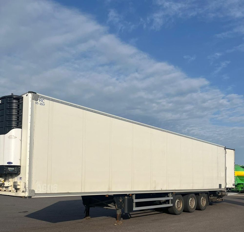Schmitz Cargobull CARRIER MAXIMA 1300 / WINDA / DOPPEL STOCK / ŚCIANA GRODZIOWA / BELKI / PODNOSZONA OŚ / z Niemiec / TOP STAN 2011/ CARRIER CHŁODNIA CHLODNIA LODÓWKA PODWÓJNY ZAŁADUNEK PIĘTROWA - Frigorifik dorse: fotoğraf 2 Schmitz Cargobull CARRIER MAXIMA 1300 / WINDA / DOPPEL STOCK / ŚCIANA GRODZIOWA / BELKI / PODNOSZONA OŚ / z Niemiec / TOP STAN 2011/ CARRIER CHŁODNIA CHLODNIA LODÓWKA PODWÓJNY ZAŁADUNEK PIĘTROWA - Frigorifik dorse: fotoğraf 2