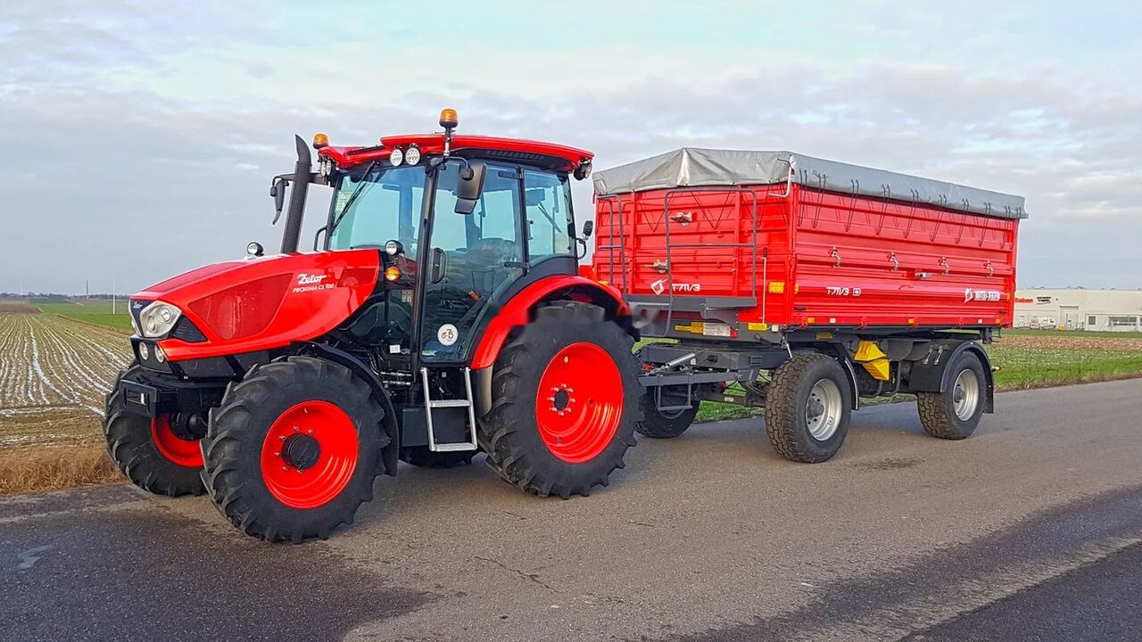 Metal-Fach T711/1 – 8t dwuosiowa - Traktör römorku: fotoğraf 3 Metal-Fach T711/1 – 8t dwuosiowa - Traktör römorku: fotoğraf 3