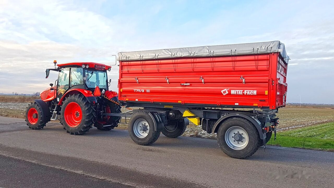 Metal-Fach T711/1 – 8t dwuosiowa - Traktör römorku: fotoğraf 2 Metal-Fach T711/1 – 8t dwuosiowa - Traktör römorku: fotoğraf 2