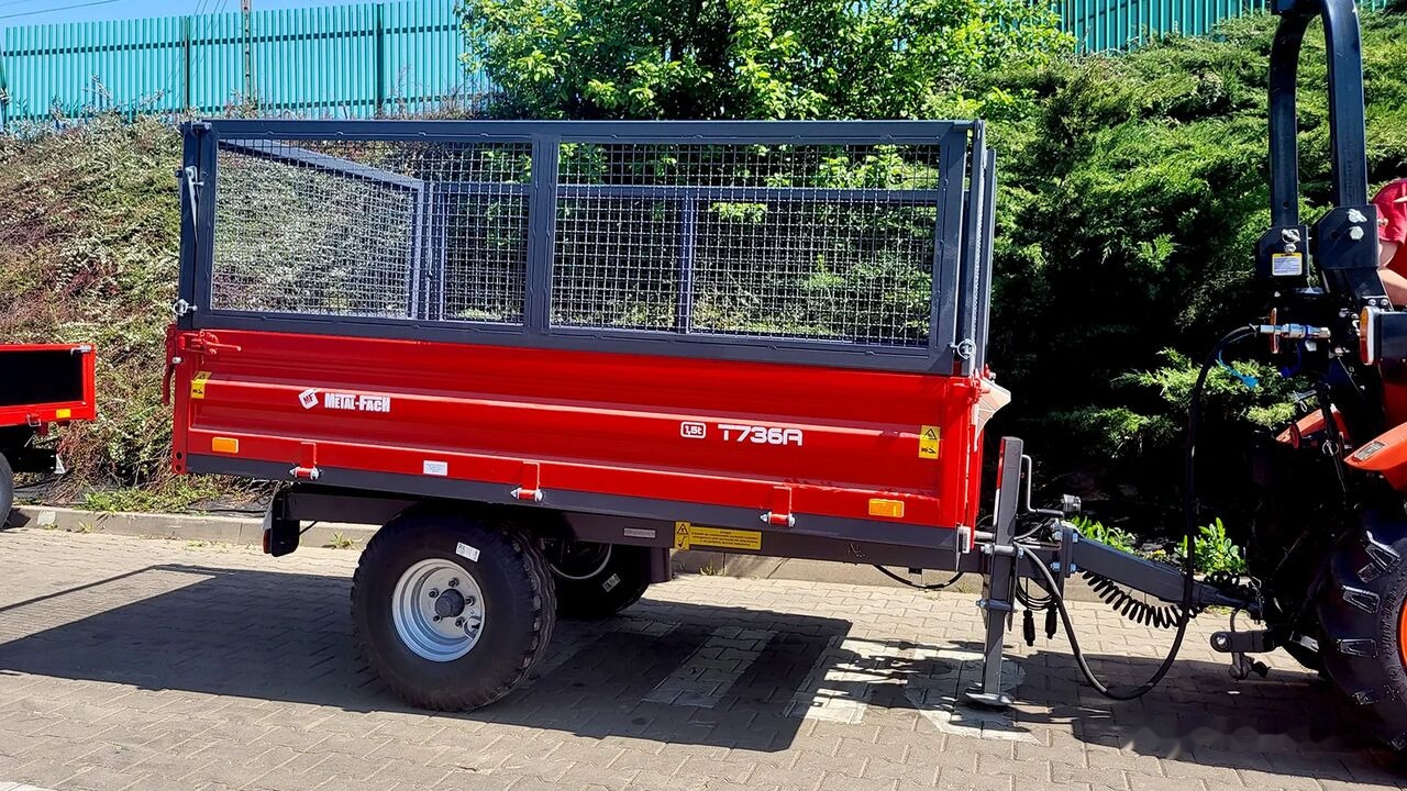 Metal-Fach T735A – 2,5t - Traktör römorku: fotoğraf 2 Metal-Fach T735A – 2,5t - Traktör römorku: fotoğraf 2