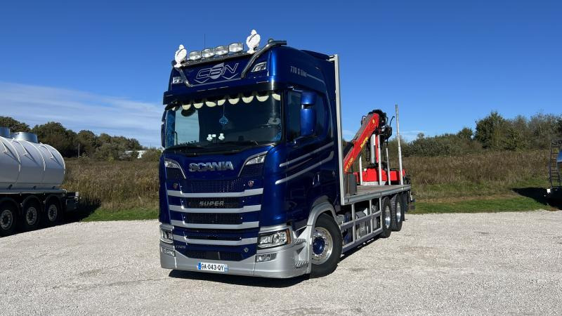 Vinçli kamyon Scania 770S: fotoğraf 1