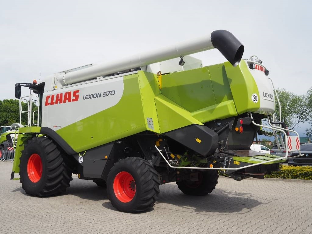 Claas Lexion 570 4WD + V750 - Biçerdöver: fotoğraf 2 Claas Lexion 570 4WD + V750 - Biçerdöver: fotoğraf 2