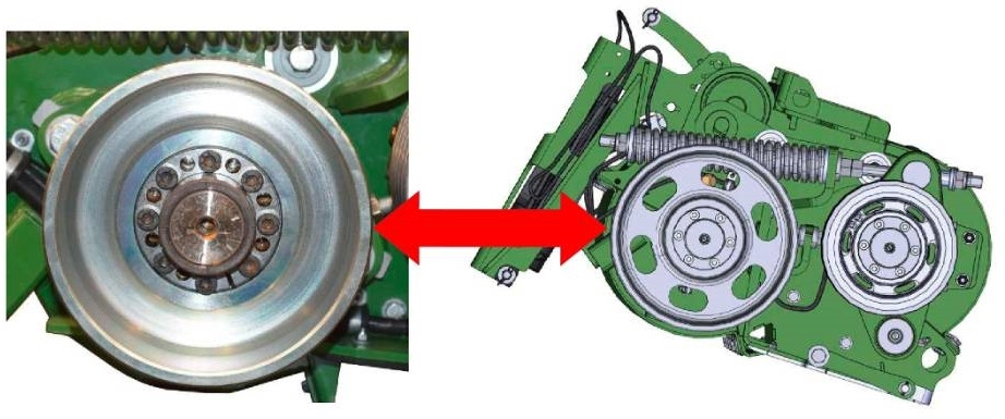 Krone Big X / V-BELT PULLEY - Vites kutusu - Tarım araçları: fotoğraf 4 Krone Big X / V-BELT PULLEY - Vites kutusu - Tarım araçları: fotoğraf 4