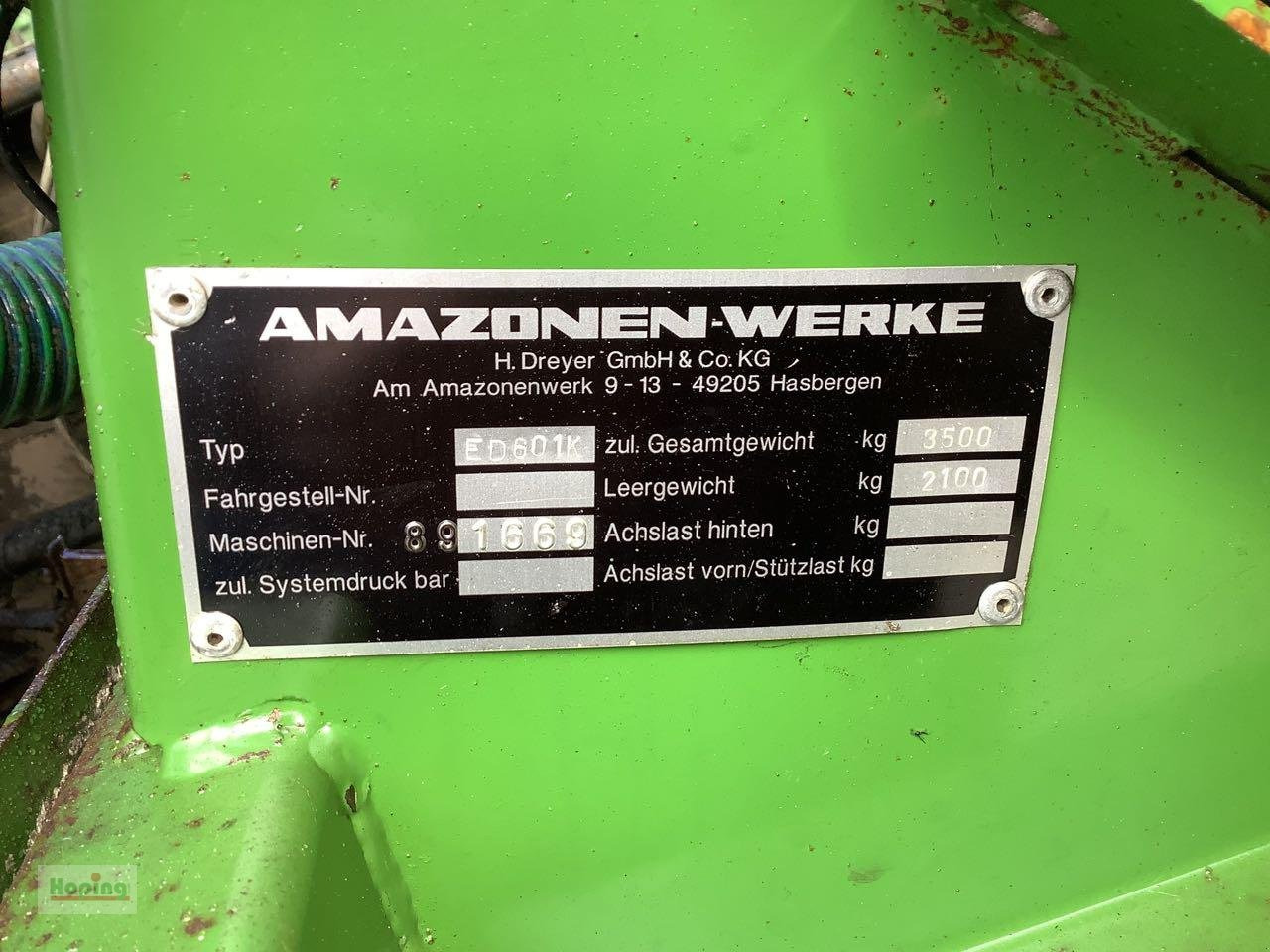 Hassas ekim makinesi Amazone ED601K: fotoğraf 6