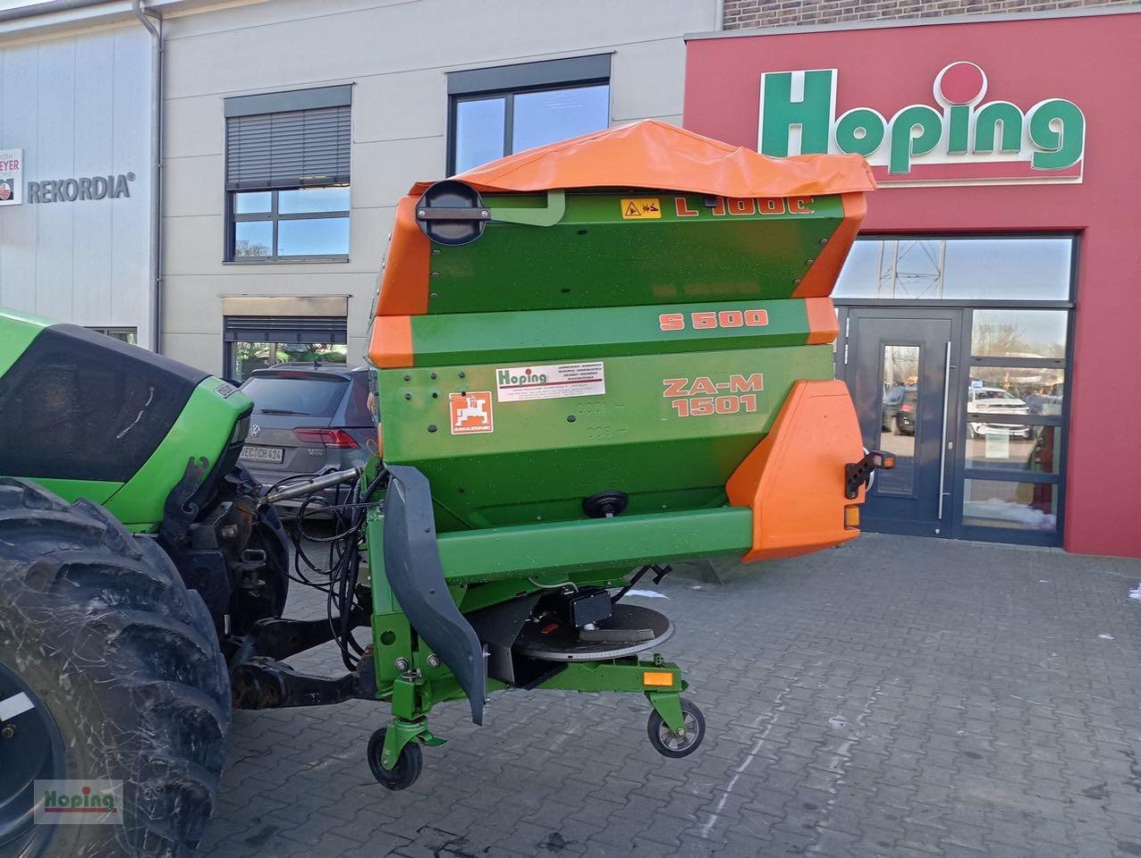 Amazone ZA-M Profis Hydro - Gübre serpme makinesi: fotoğraf 1 Amazone ZA-M Profis Hydro - Gübre serpme makinesi: fotoğraf 1