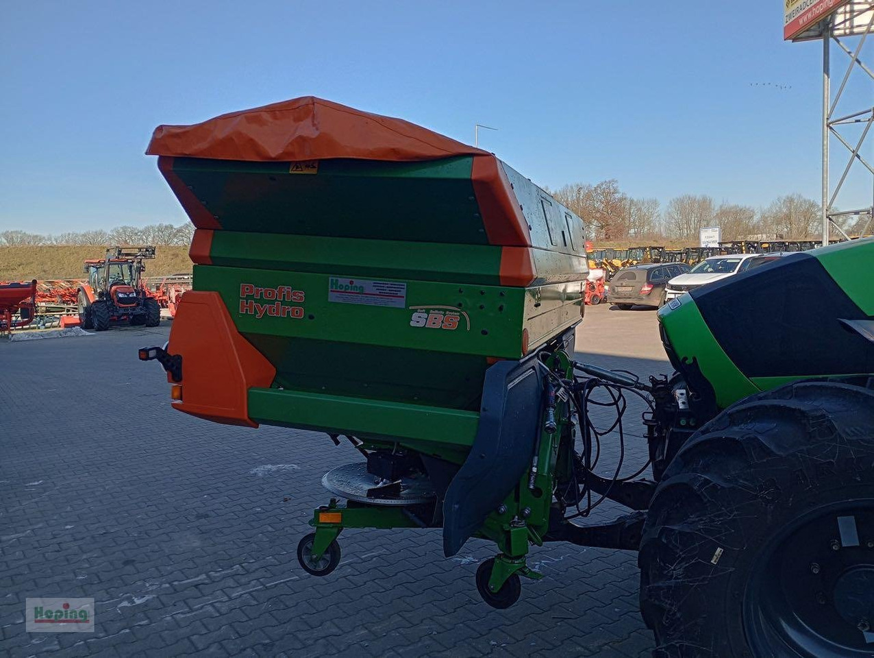 Amazone ZA-M Profis Hydro - Gübre serpme makinesi: fotoğraf 4 Amazone ZA-M Profis Hydro - Gübre serpme makinesi: fotoğraf 4