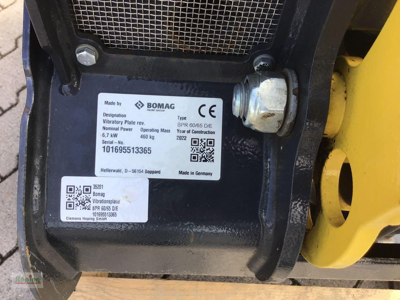 Bomag BPR 60/65 D/E - Titreşimli kompaktör: fotoğraf 5 Bomag BPR 60/65 D/E - Titreşimli kompaktör: fotoğraf 5