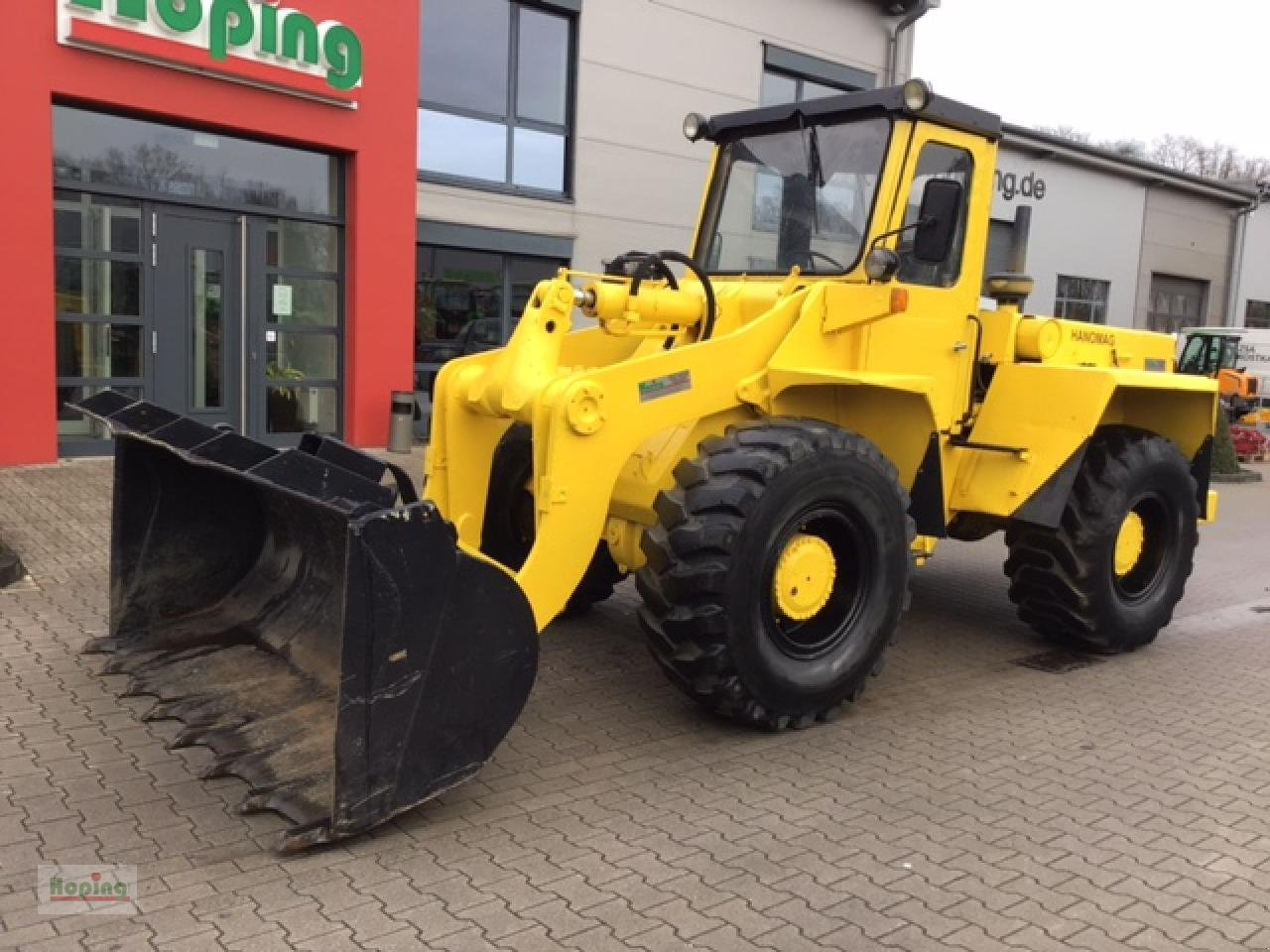 Hanomag 44C - Tekerlekli yükleyici: fotoğraf 2 Hanomag 44C - Tekerlekli yükleyici: fotoğraf 2