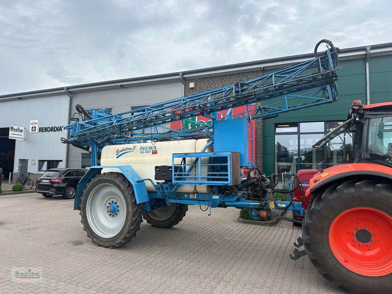 Inuma IAS 4027 - Çekilir pülverizatör: fotoğraf 1 Inuma IAS 4027 - Çekilir pülverizatör: fotoğraf 1