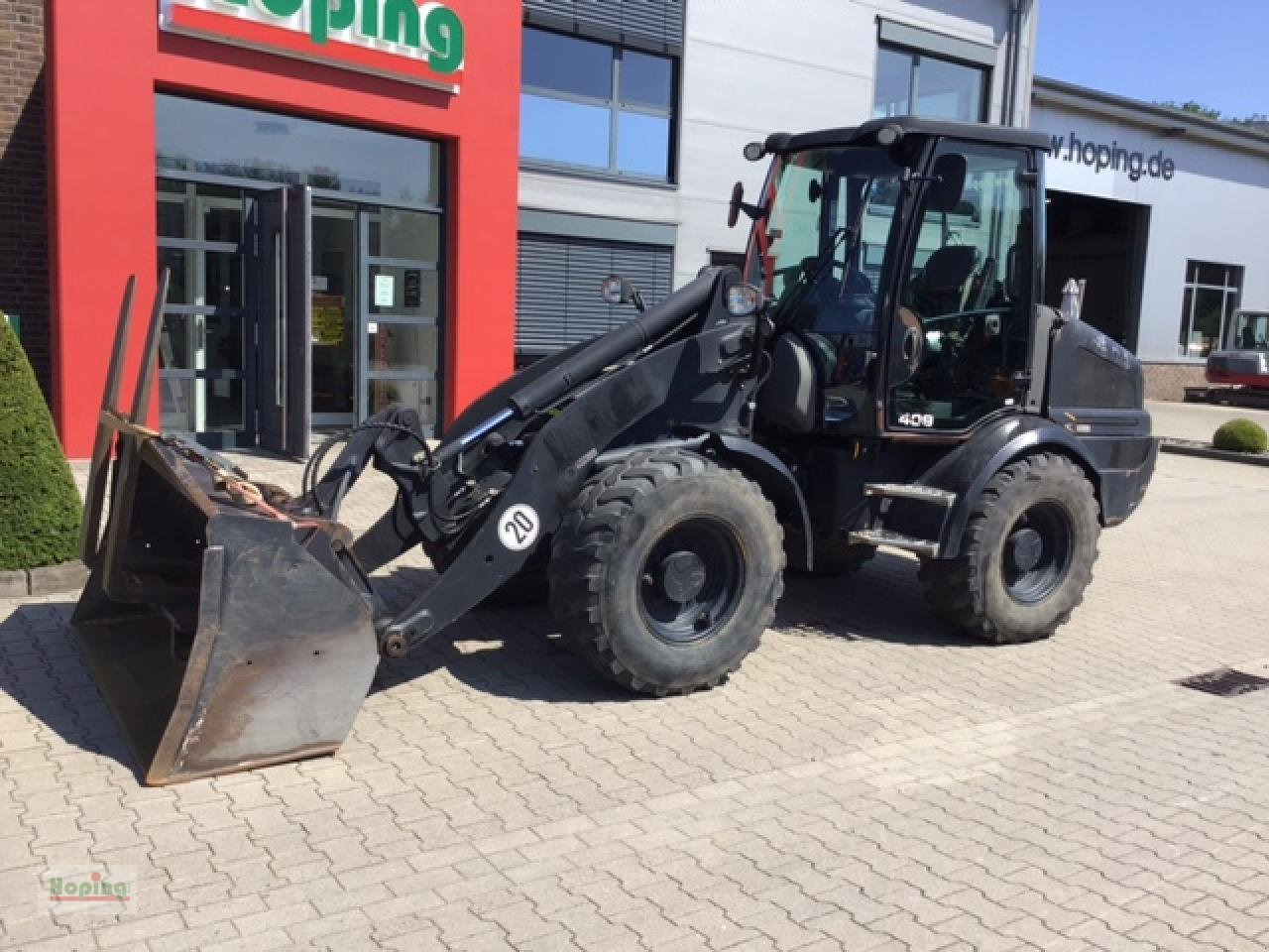 JCB 409 - Tekerlekli yükleyici: fotoğraf 2 JCB 409 - Tekerlekli yükleyici: fotoğraf 2