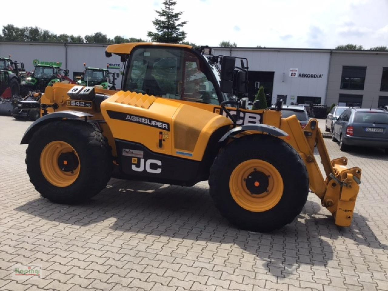 JCB 542-70 Agri Super - Teleskopik yükleyici: fotoğraf 5 JCB 542-70 Agri Super - Teleskopik yükleyici: fotoğraf 5