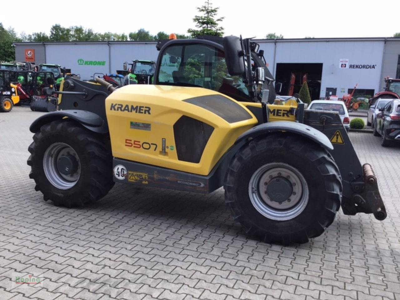 Kramer 5507 - Teleskopik yükleyici: fotoğraf 4 Kramer 5507 - Teleskopik yükleyici: fotoğraf 4