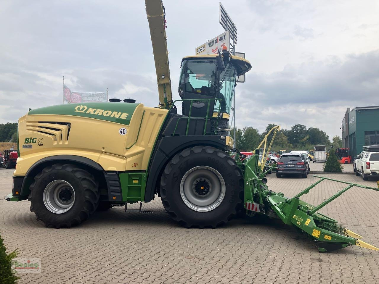 Krone Big X 780 - Silaj makinesi: fotoğraf 4 Krone Big X 780 - Silaj makinesi: fotoğraf 4