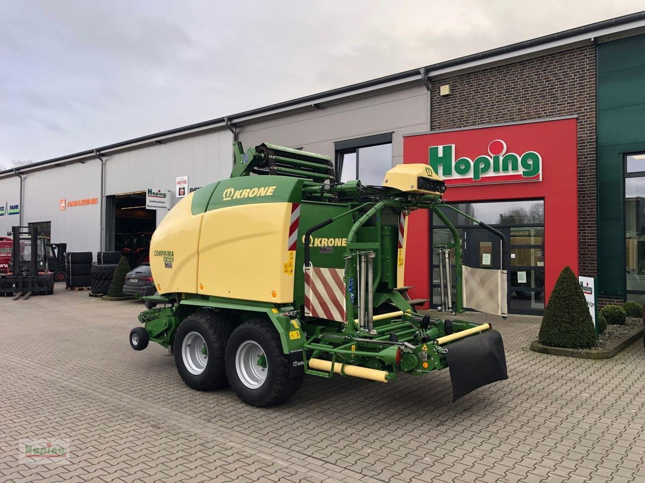 Krone Comprima CF 155 XC - Silindirik balya makinesi: fotoğraf 5 Krone Comprima CF 155 XC - Silindirik balya makinesi: fotoğraf 5