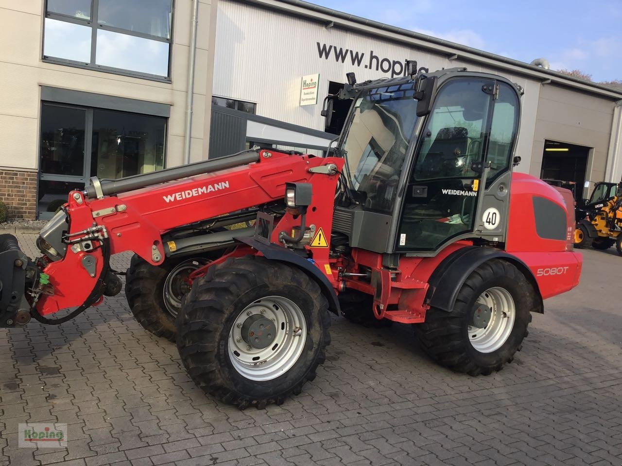 Weidemann 5080T - Belden kırmalı yükleyici: fotoğraf 2 Weidemann 5080T - Belden kırmalı yükleyici: fotoğraf 2