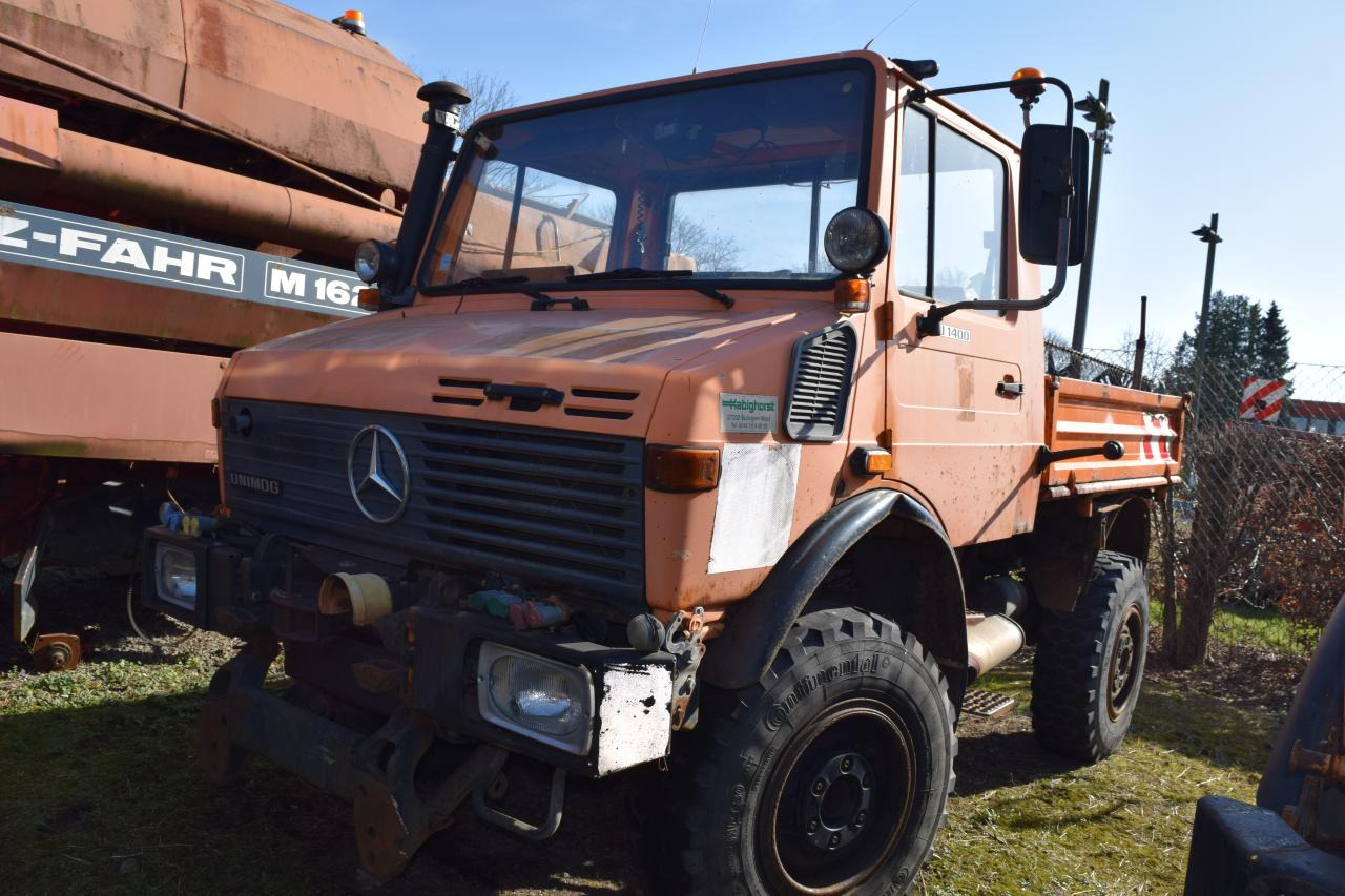 Mercedes-Benz Unimog U 1400 - Atık toplama taşıt/ Özel amaçlı taşıt: fotoğraf 1 Mercedes-Benz Unimog U 1400 - Atık toplama taşıt/ Özel amaçlı taşıt: fotoğraf 1