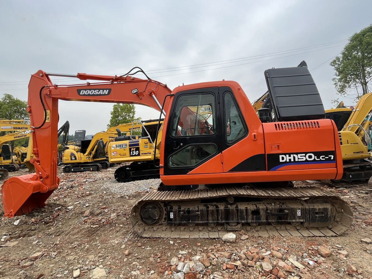 Doosan DH150LC-7 - Paletli ekskavatör: fotoğraf 3 Doosan DH150LC-7 - Paletli ekskavatör: fotoğraf 3