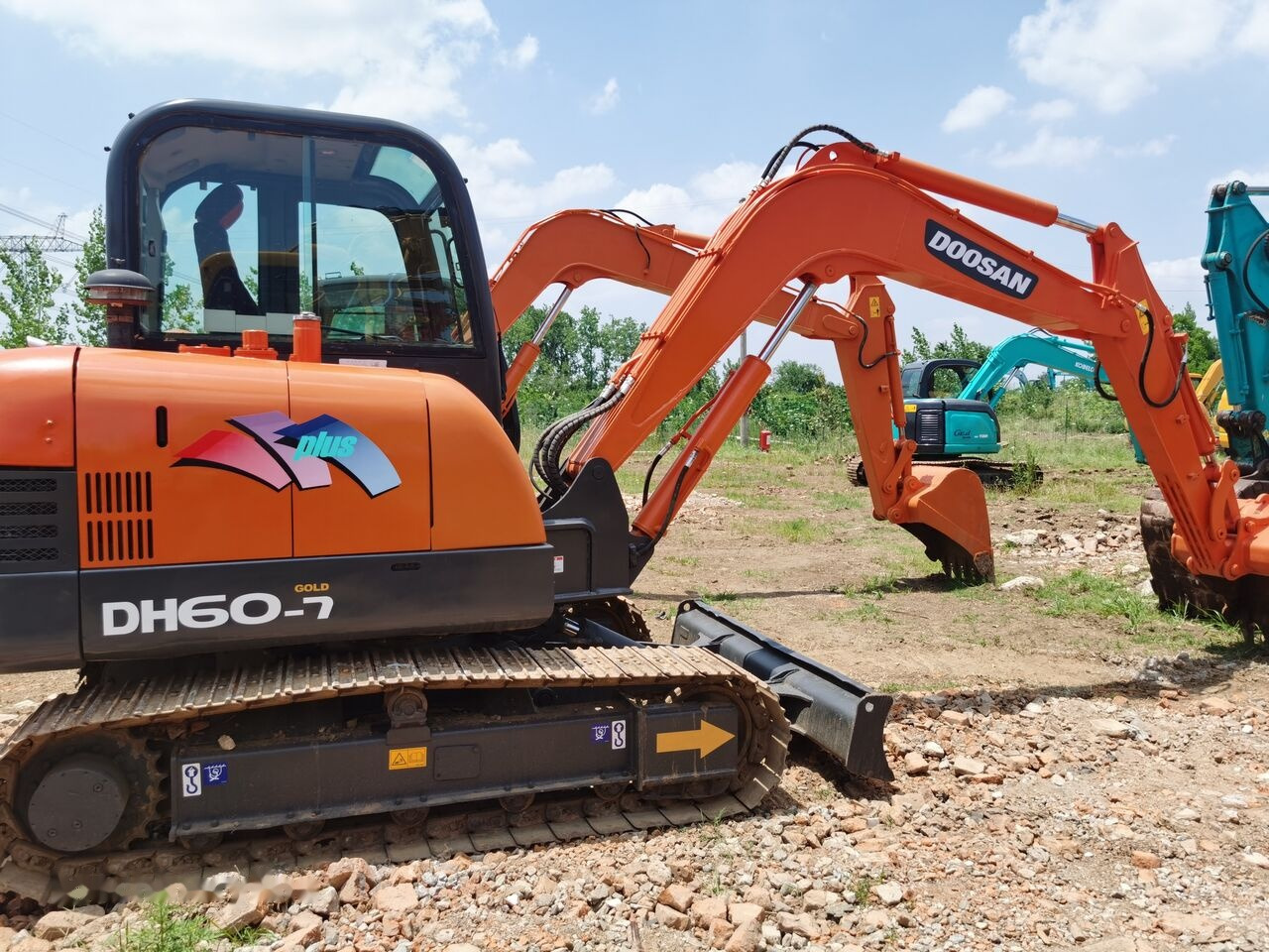 Doosan DH60-7 - Mini ekskavatör: fotoğraf 2 Doosan DH60-7 - Mini ekskavatör: fotoğraf 2