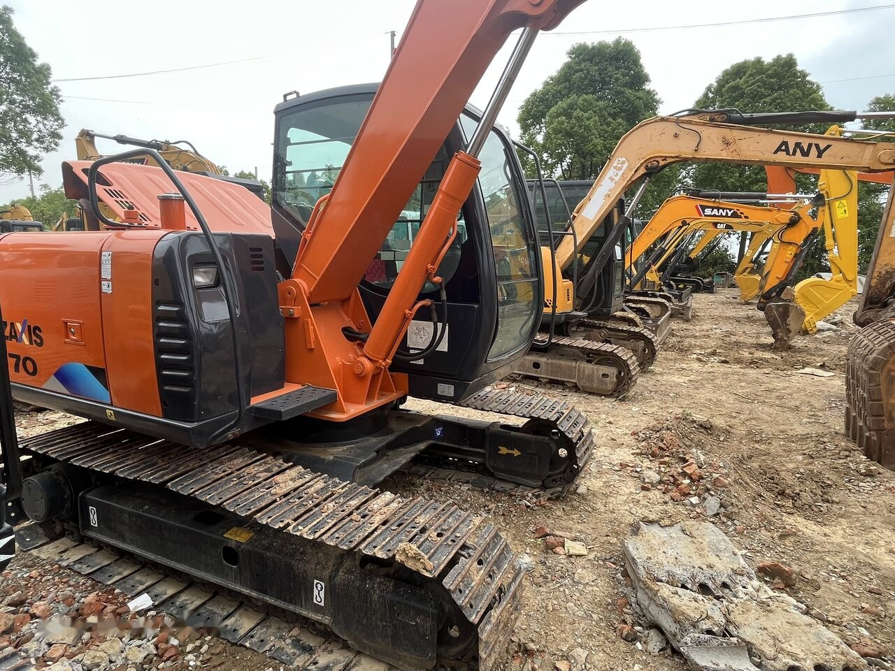 Hitachi ZX70 - Mini ekskavatör: fotoğraf 2 Hitachi ZX70 - Mini ekskavatör: fotoğraf 2