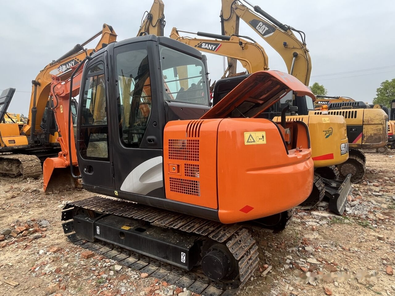 Hitachi ZX70 - Mini ekskavatör: fotoğraf 4 Hitachi ZX70 - Mini ekskavatör: fotoğraf 4