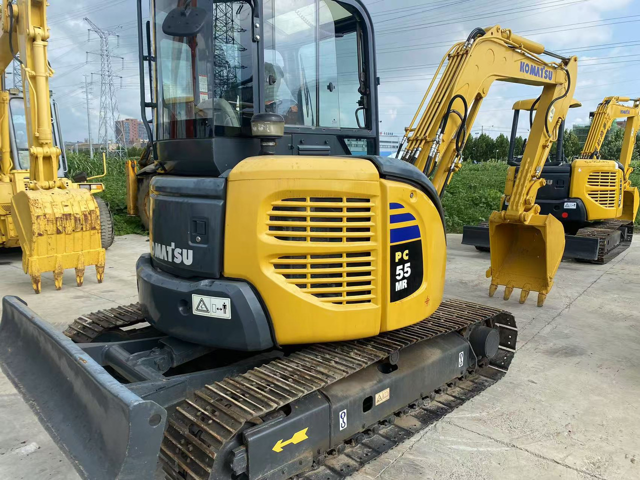 KOMATSU PC55MR - Mini ekskavatör: fotoğraf 2 KOMATSU PC55MR - Mini ekskavatör: fotoğraf 2