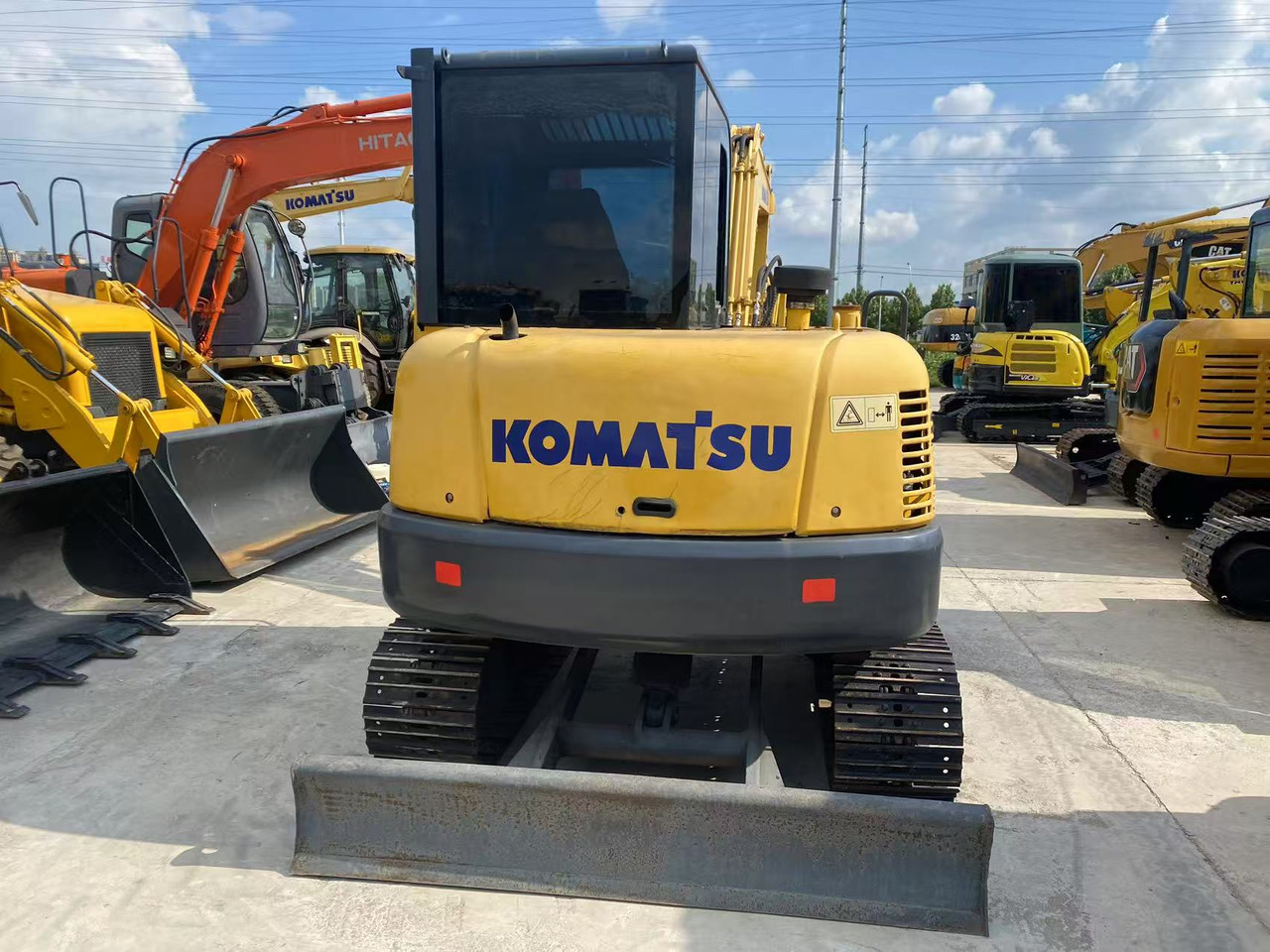 KOMATSU PC56-7 - Mini ekskavatör: fotoğraf 2 KOMATSU PC56-7 - Mini ekskavatör: fotoğraf 2