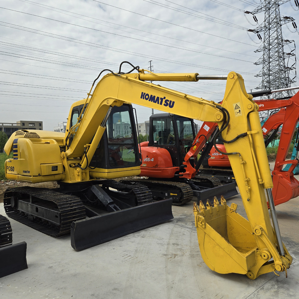 KOMATSU PC60 - Mini ekskavatör: fotoğraf 5 KOMATSU PC60 - Mini ekskavatör: fotoğraf 5