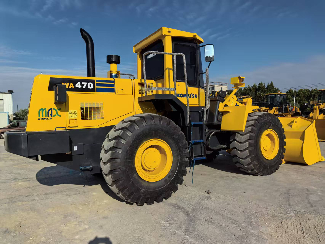 KOMATSU WA470 - Tekerlekli yükleyici: fotoğraf 1 KOMATSU WA470 - Tekerlekli yükleyici: fotoğraf 1