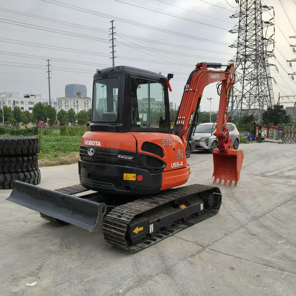 KUBOTA U55-4 - Mini ekskavatör: fotoğraf 1 KUBOTA U55-4 - Mini ekskavatör: fotoğraf 1