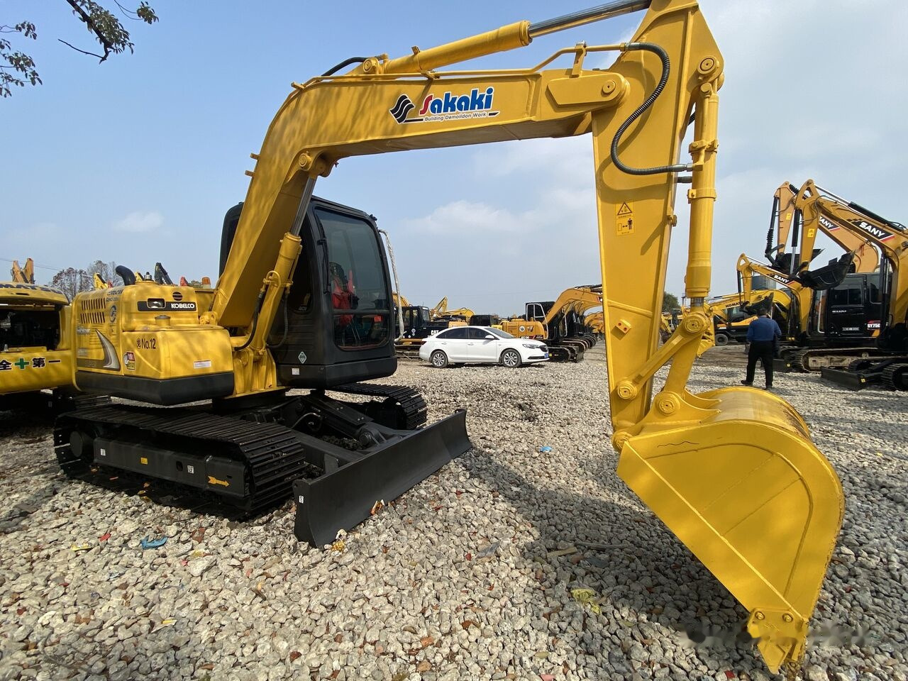 Kobelco SK75-8 - Mini ekskavatör: fotoğraf 3 Kobelco SK75-8 - Mini ekskavatör: fotoğraf 3